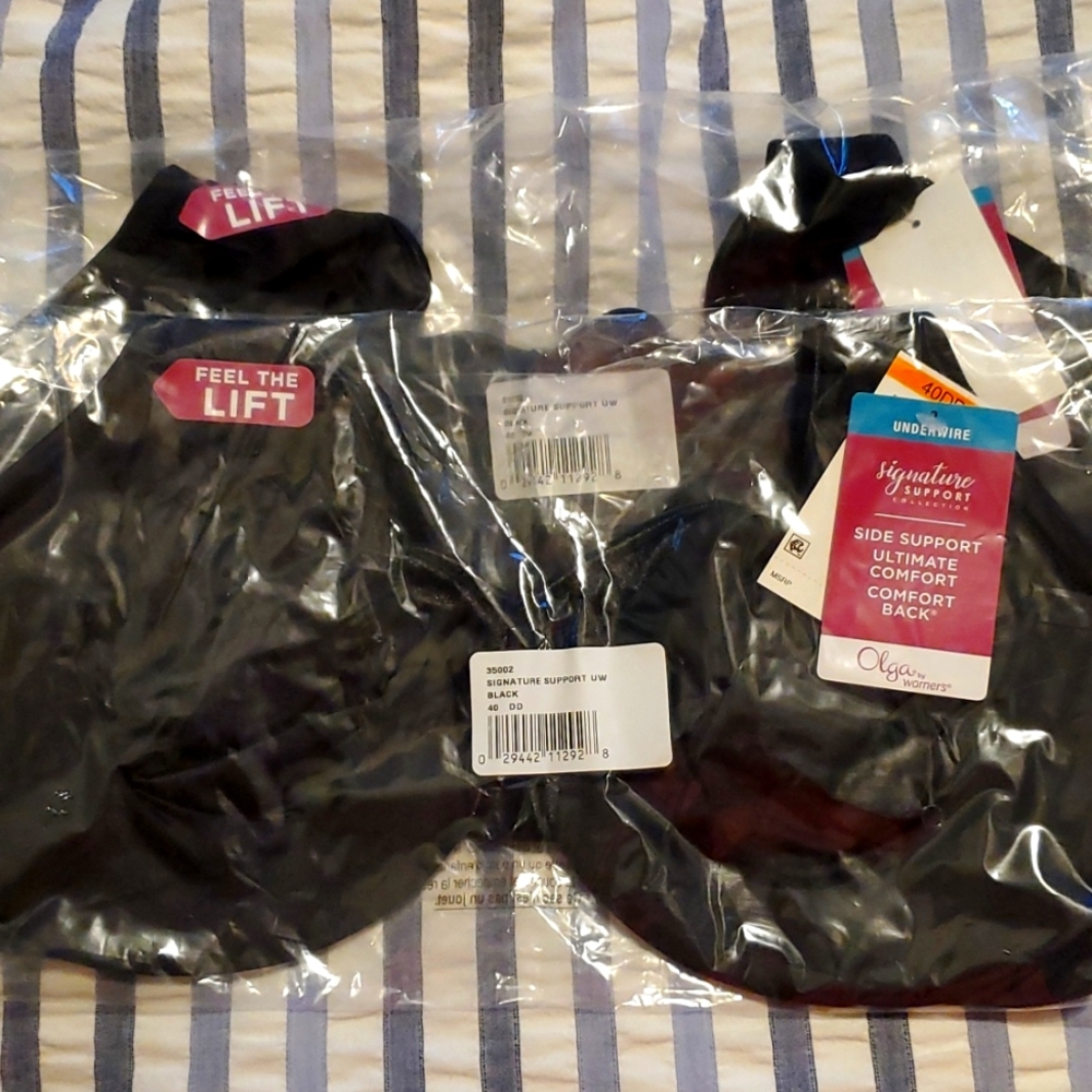 40DD NWT black Olga Bras